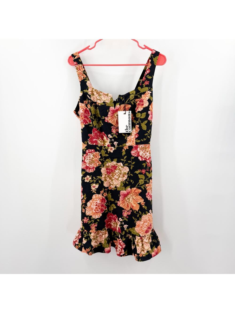 The Commons Dress Women’s Size Medium NWT dark romantic mini pockets cottage